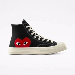 Converse Chuck Taylor High Sneakers Sz W 8 M 6 All Star Comme des Garcons Play